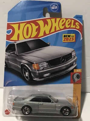 2023 Hot Wheels '89 Mercedes-Benz 560 SEC AMG  150/250 HW Turbo 4/5 Silver