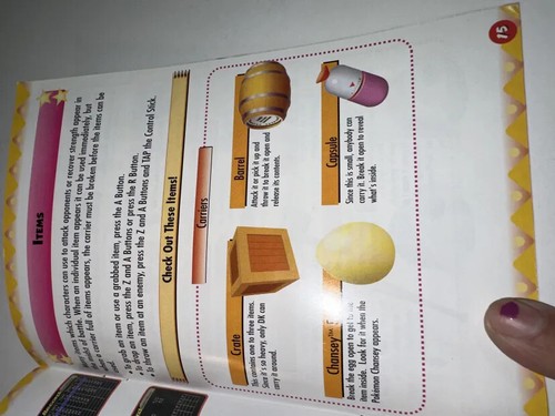 Super Smash Bros N64 Nintendo 64 Manual Instruction Booklet ONLY - Very Good - Picture 4 of 5