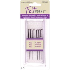 Feltworks Replacement Felting Needles 6/Pkg