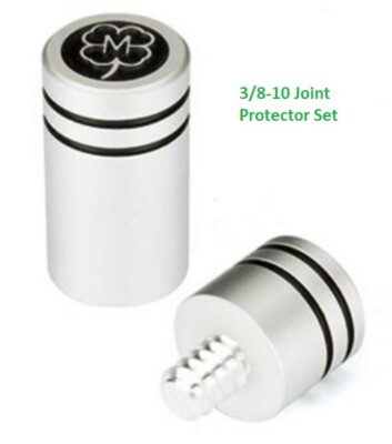 McDermott Metal Joint Protector Set for your pool cue 3/8-10 thread. 
