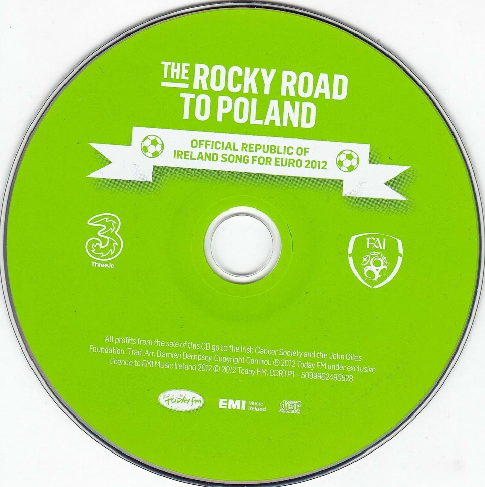 THE ROCKY ROAD TO POLAND Official Republic Of Ireland Song For Euro 2012 - Bild 3 von 3