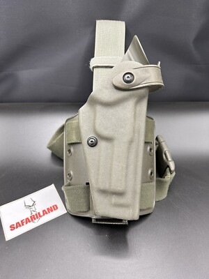 Safariland 6004 SLS STX OD Green RH Holster   BERETTA 92FS M9 - used