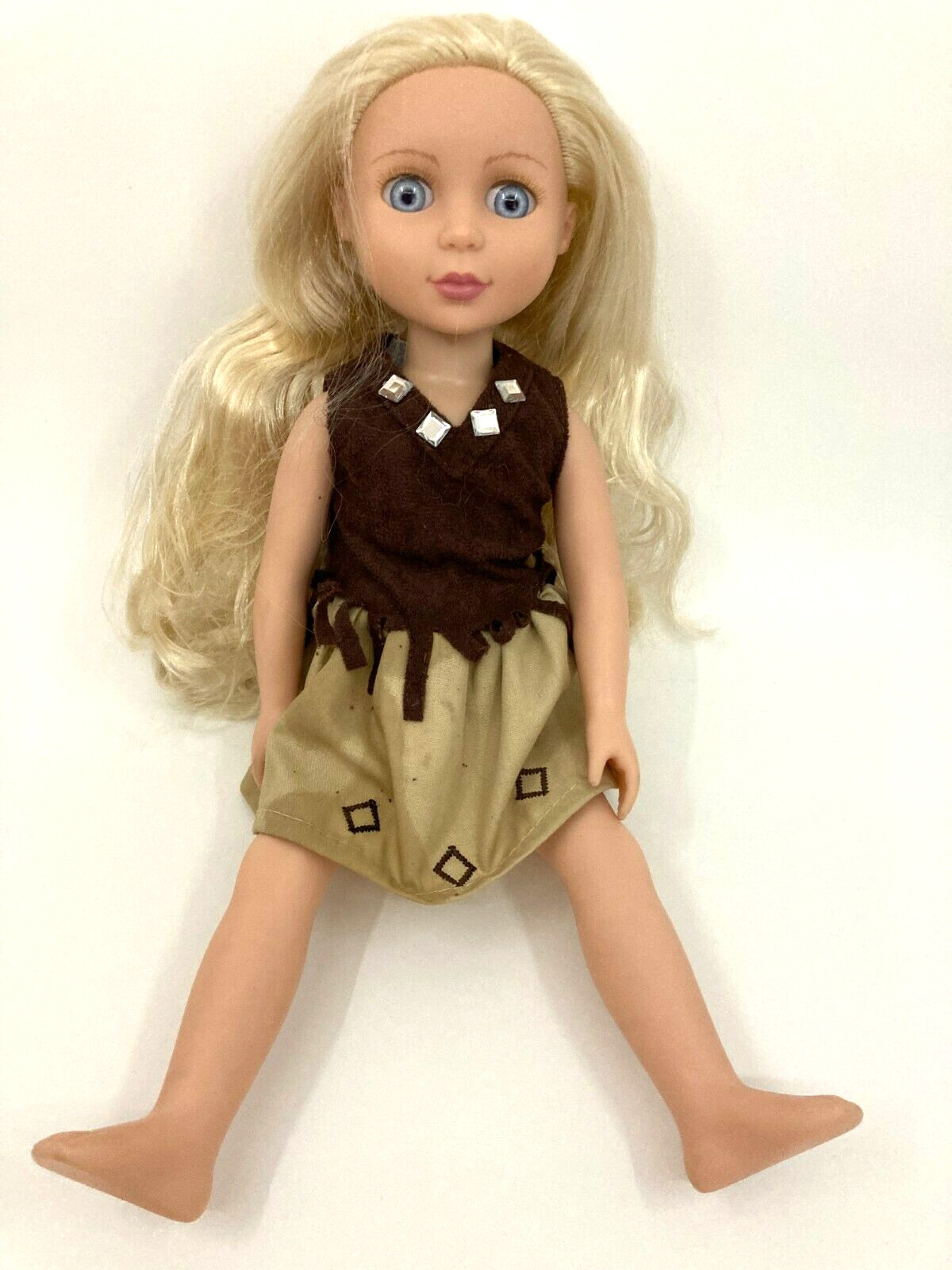 Battat GLITTER GIRLS Doll Blonde Hair Blue Eyes w/ Clothes 1