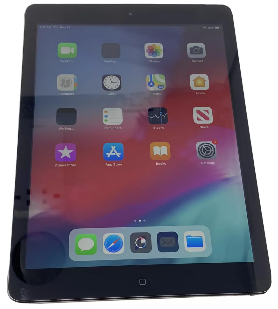 Apple iPad Air A1475 32GB Space Gray Wi-Fi + Cellular iOS Tablet