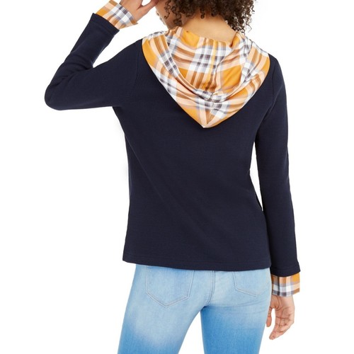 TOMMY HILFIGER Women's Contrast Plaid 