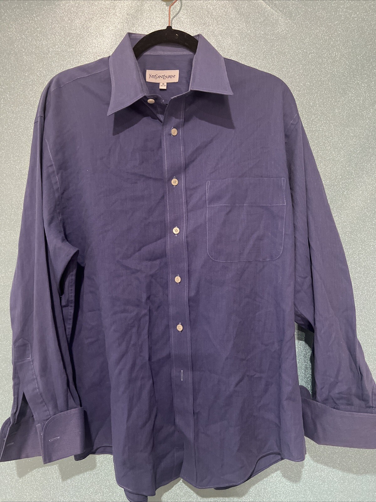 Yves Saint Laurent Camicia abbottonata 16 32 33 YSL