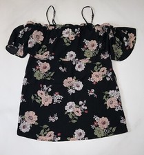 Forever 21 Women’s Size Small Floral Off the Shoulder Mini Dress