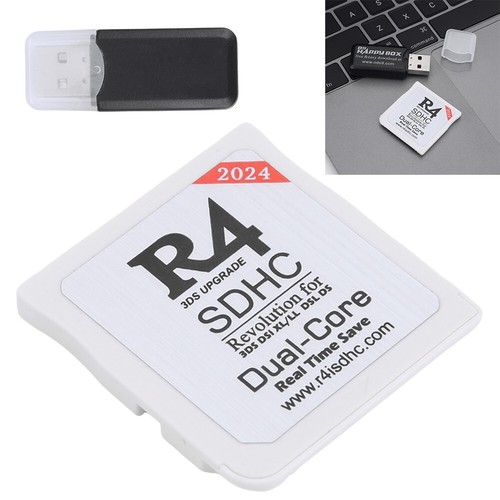 2024 Oro/Blanco/Plata R4I SDHC para 3DS/NDS/2DS/DS Revolution Cartridge Game Card - Imagen 39 de 54