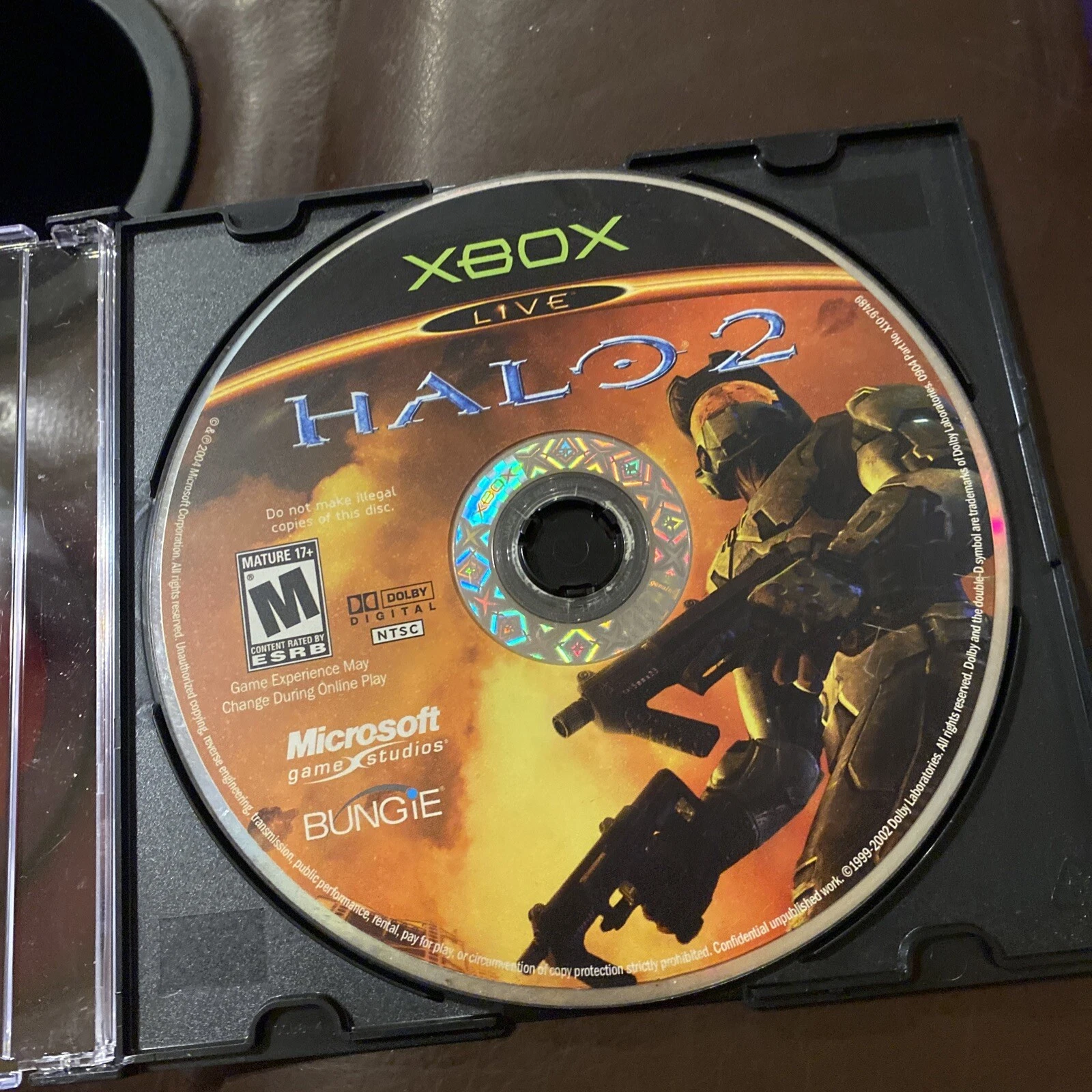 Halo 2 Xbox Original Microsoft Disc Only Bungie 2004