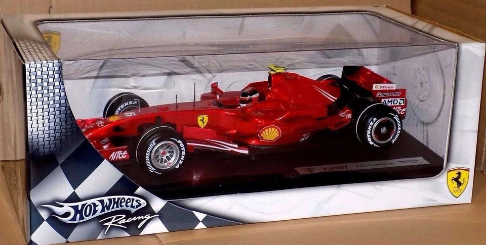 Ferrari F2007 Kimi Raikkonen 2007 #6 N4658 Hotwheels 1:18 Foto 2 de 4