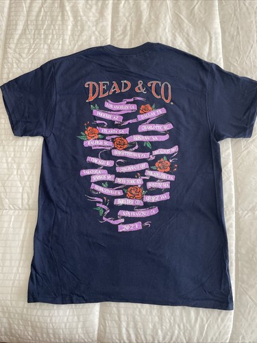 Dead & Company The Final Tour 2023 Grateful Dead Size Med. Tour Concert T-Shirt - Picture 5 of 6