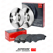 FOR AUDI A4 2.0 TDI S LINE MK4 8K B8 2011-2015 APEC REAR BRAKE DISCS & PADS