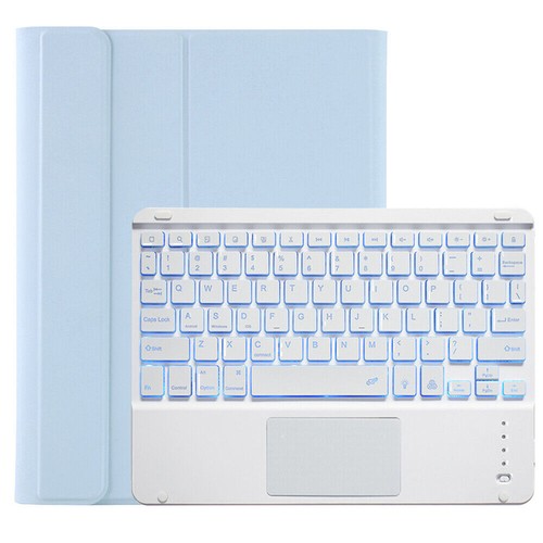 Backlit Touchpad Keyboard Case Mouse For iPad 11th/10/9/8/7/6 Gen Air 11 M3 2025 - Picture 43 of 46