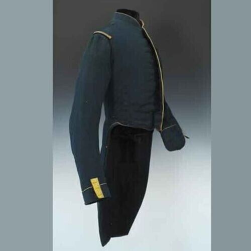 New Navy Blue Habit French Officer Dragons Men Tailcoat - Picture 1 of 5