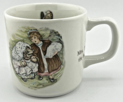 WEDGWOOD MRS TIGGLE WINKLE CHILDRENS MUG