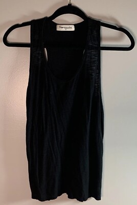Impressions Tank Top Womens XS Black Boutique Shirt Ladies Casual