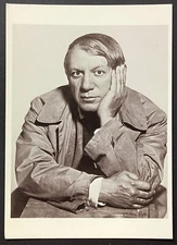 Pablo Picasso Spanish Painter Artist Vintage Continental Postcard Unposted