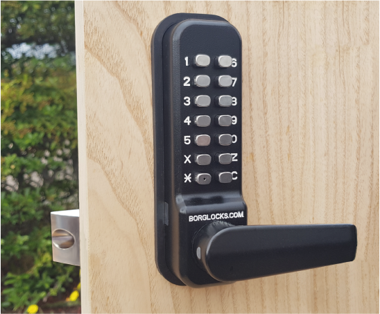 BORG LOCKS BL4409 ECP Easi-Code Pro Digital Gate Lock with Slam Latch
