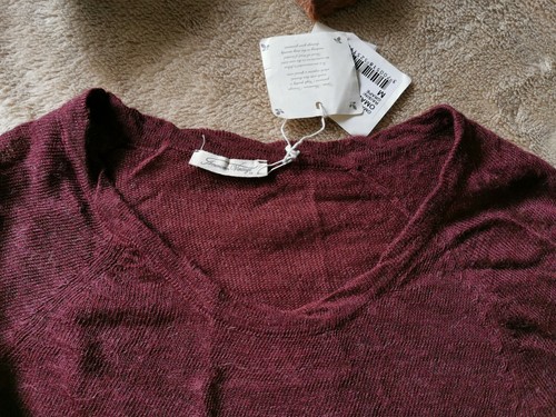 American Vintage Pure Alpaca Wool Omaha Longline Pullover Jumper - Picture 4 of 7