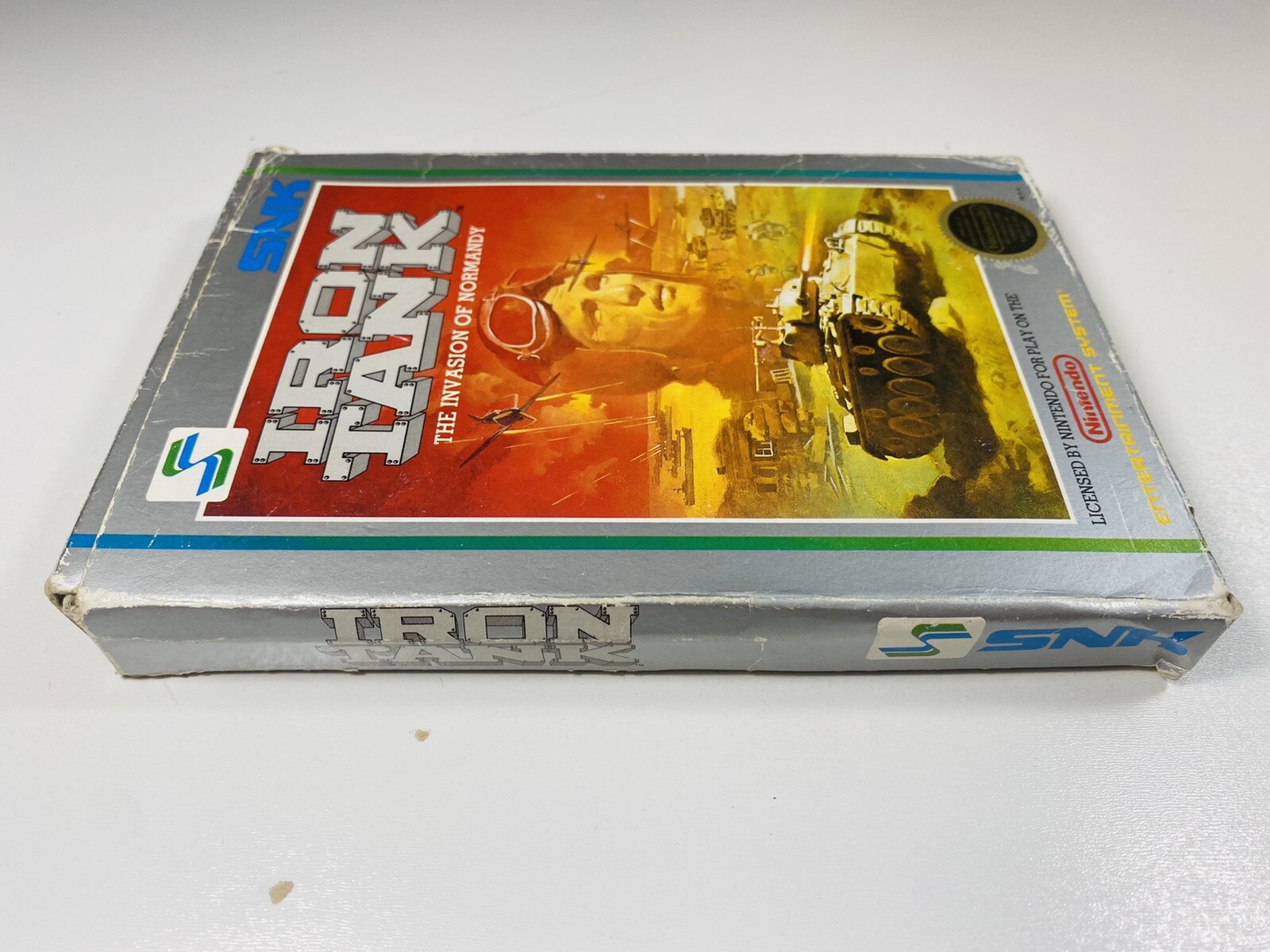 IRON TANK NES Nintendo Game Original BOX Complete CIB Instructions