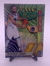 2019-20 Donruss Optic Stephen Curry Express Lane Lime Green Prizm /149