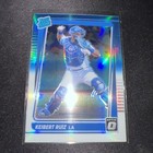 Keibert Ruiz- 2021 Donruss Optic RC #52 Carolina Blue & White Prizm Rated Rookie