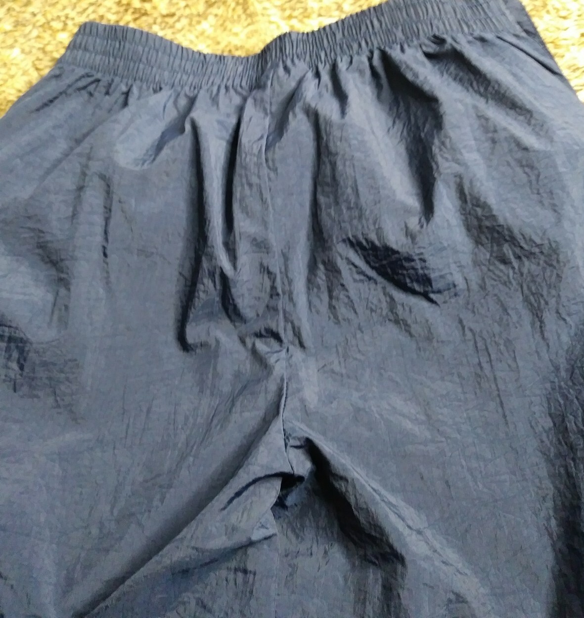 Vintage REEBOK Nylon Break Away Track Pants Navy Blue Men's Size L thumbnail 8