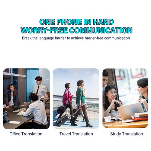 Portable Smart Translator Two-Way Real Time 137+ Languages Device Instant Voice - Picture 6 of 16