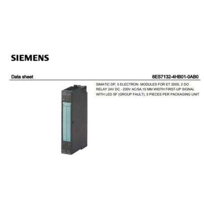 Siemens 6ES7132-4HB01-0AB0 Module E/S 24V pour SIMATIC ET 200S