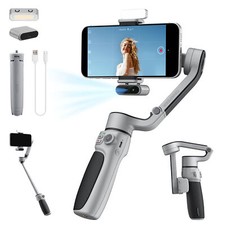 Zhiyun CQ5 Combo Gimbal Stabilizer Fill Light for iPhone Smartphone with Tripod