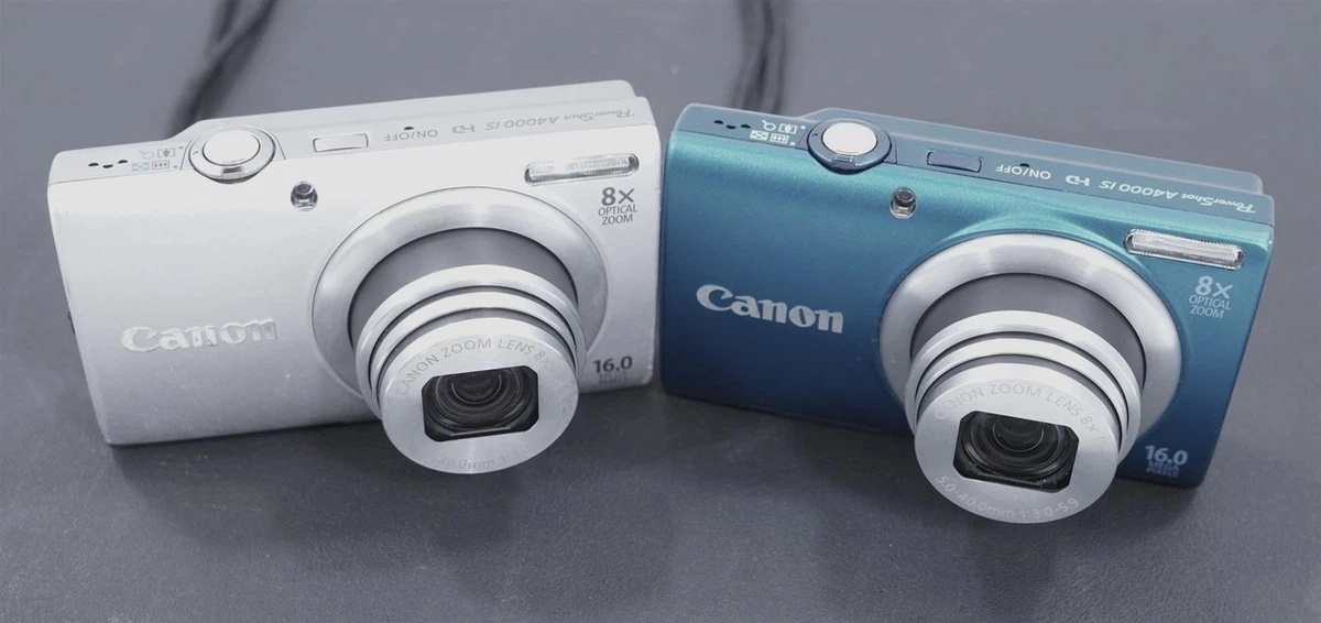 Lot of 2 Canon PowerShot A4000 is 16.0 MP Digital Camera - free shipping