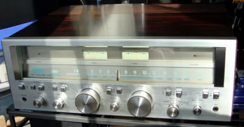 SANSUI G-5500 VINTAGE STEREO RECEIVER SUPER RARE  Serviced Beautiful  Condition
