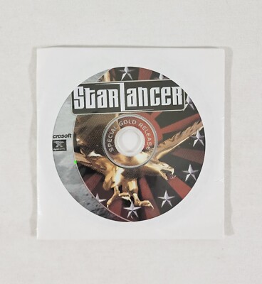 NEW StarLancer Special Gold Release PC CD BETA Tester Space Battle Sim Game RARE