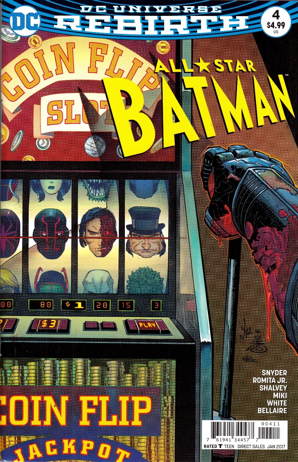 22142/ Dc – All Star Batman – No 4 – Januar 2017 – Topp Zustand