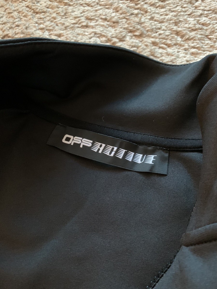 Off White Virgil Abloh Active Nylon track jacket Sport Sz L