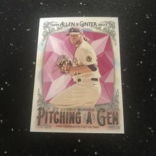 Corbin Burnes 2022 Topps Allen Ginter Baseball Pitching A Gem #PAG-21 MLB Brewer