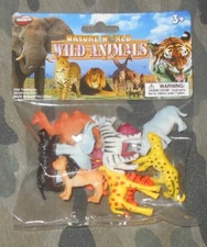 Hunson 10 Pack Jungle Collection Plastic Toy Animals