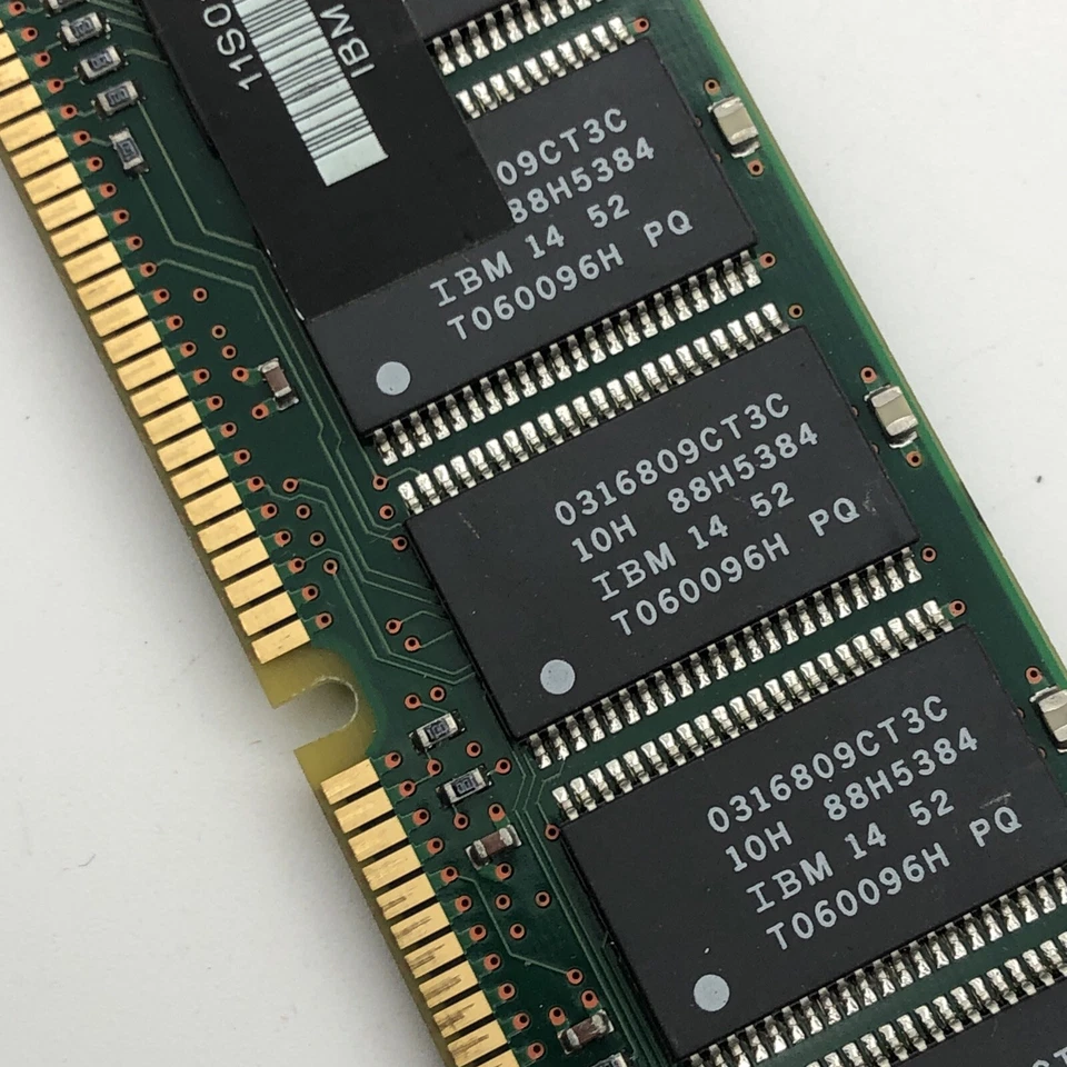 32MB 168-Pin SDRAM DIMM PC66 Memory 4x72 IBM Fru 01K1112 ECC PC-66 - Image 3 of 4