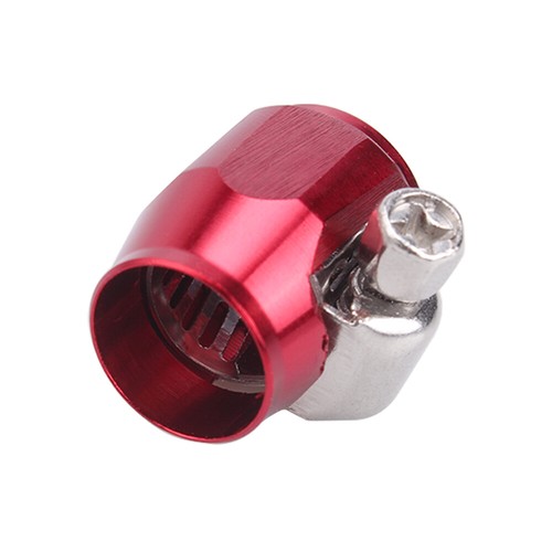 3PCS AN4 Fuel Hose Clamp Oil Water Tube Hose Fittings Clamps Hex Finishers - Picture 19 of 27