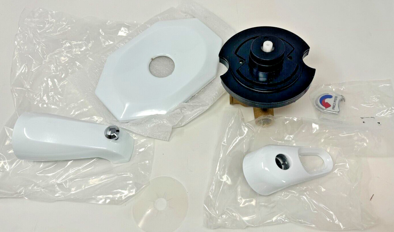 Price PFister Catalina 808-70LW Single Control Tub  White  N