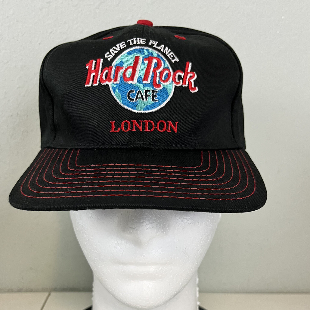 Hard Rock Cafe LONDON Save The Planet SnapBack Hat/cap