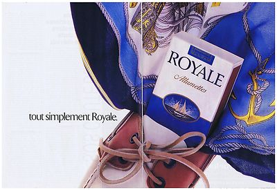 ADVERTISING ADVERTISING 104 1987 Simply ROYALE Matches (2 pages)