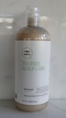 PAUL MITCHELL TEA TREE SCALP CARE REGENIPLEX Shampoo 33oz-HELP hair looks fuller