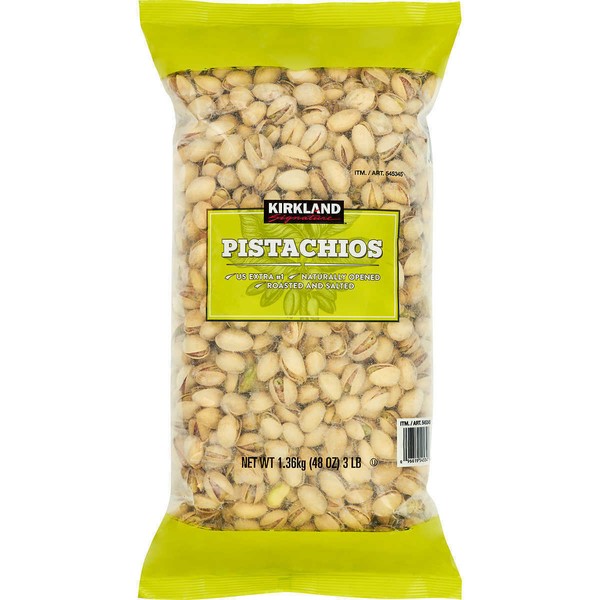 Kirkland Signature California Pistachios Roasted & Salted 3lbs for sale