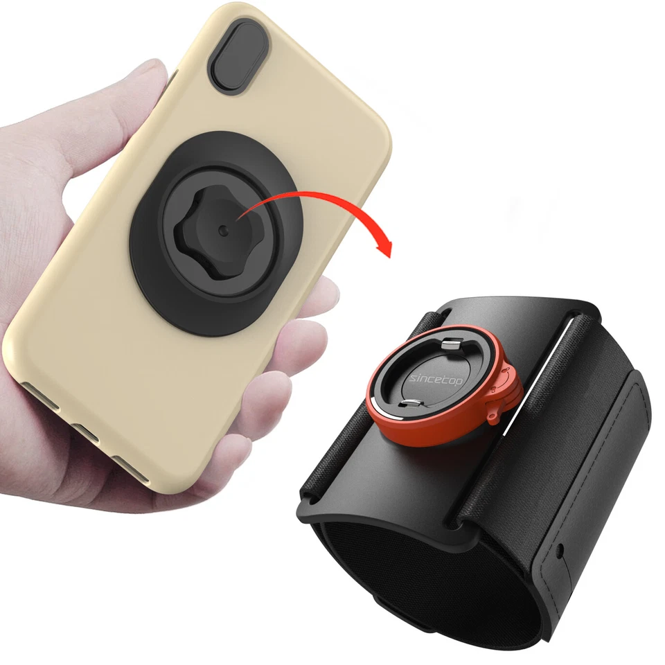 Detachable Sports Armband Phone Holder-Quick-Mount for Running,Hiking & Fitness - Image 2 of 4