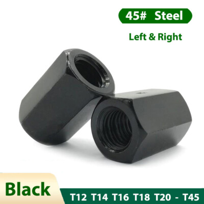 45# Steel Hexagon Trapezoidal Nut T12 - T45 Thread for Lead Screw Rod ...