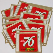Vintage soda pop bottle labels 76 LEMON-LIME Lot of 25 St Joseph MO unused nrmt+
