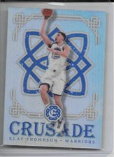 2016-17 Excalibur Crusade Silver Prizm- Klay Thompson Golden State Warriors!