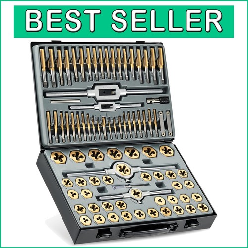 All-in-One 86pc Tool Set with SAE & Metric Taps and Dies in Metal Storage Case - 第 1/10 張圖片