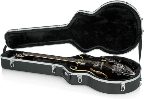 Gator Cases Deluxe ABS Molded Case for 335 Style Semi Hollow Electric Guitars